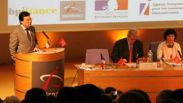 Foro de cooperación entre Vietnam y Francia